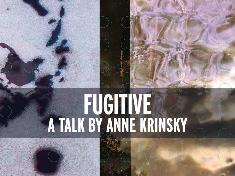 Ann Krinsky - Fugitive Talk