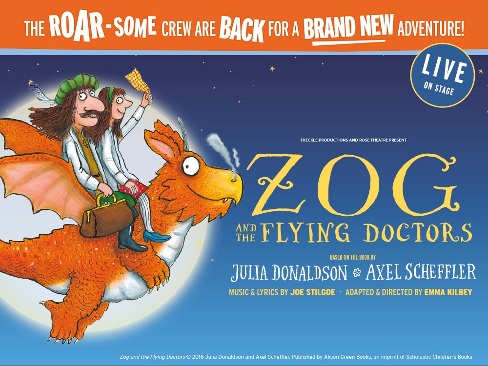 Author Julia Donaldson talks Zog and the Flying Doctors