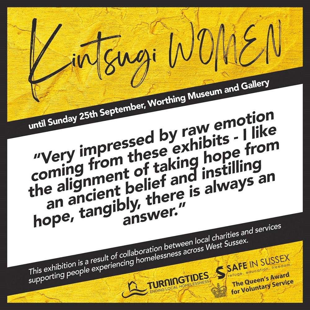 Kintsugi Women exhibition feedback