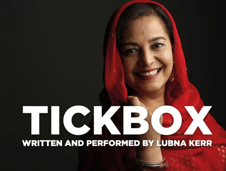 Tickbox: Lubna Kerr on her one-woman show