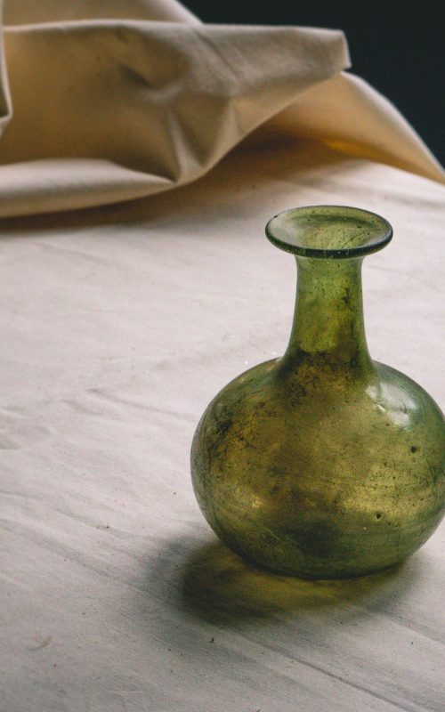 5th century glass beaker from Highdown Hill