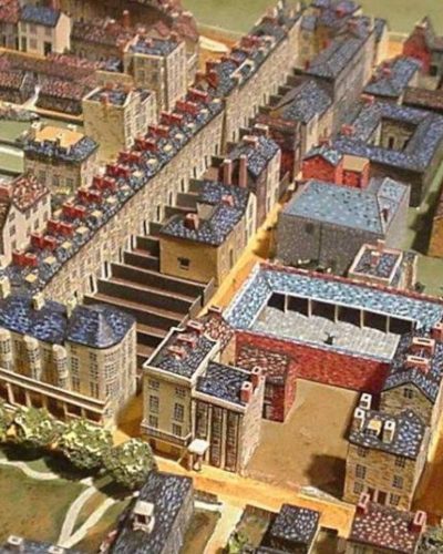Diorama of Worthing in 1815